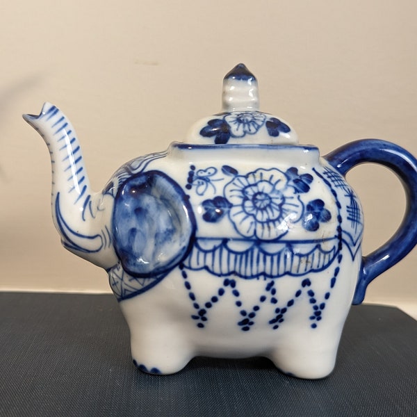 Elephant Teapot Etsy
