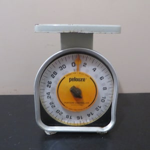 Vintage Pelouze Portion Controller Kitchen Scale,  Farmhouse Kitchen  Scale,   Kitchen Decor, Model Y32 1991