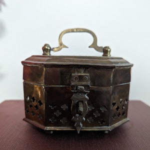 Brass Trinket box