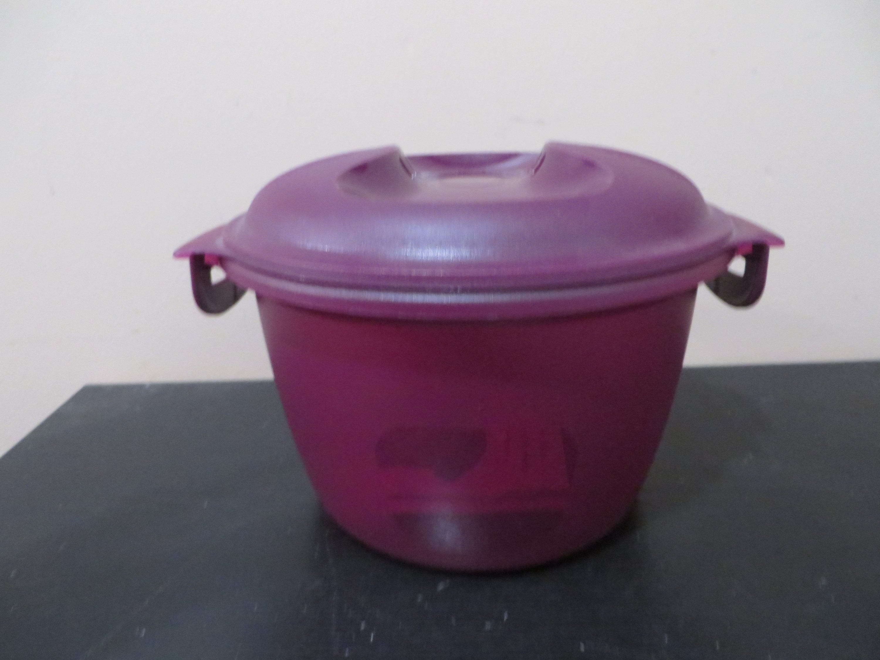 Afdeling sensor Altijd Tupperware Magnetron Rijstkoker Paars 2.2L of 9.25 kopjes - Etsy België