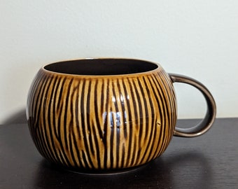 Starbucks Tiki Coffee Mug, Coconut Brown Mug