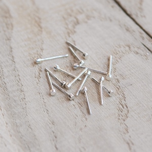 Tiny Dot Sterling Silver Minimal Stud Earring, Mini studs, Gifts for Girlfriend