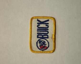 Vintage Patches Embroidered Iron on Sew on BUICK Patch Logo