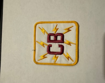 Vintage Patches Embroidered Iron on Sew CB Patch Logo
