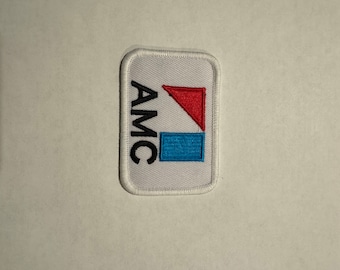 Vintage Patches Embroidered Iron on Sew AMC Patch Logo