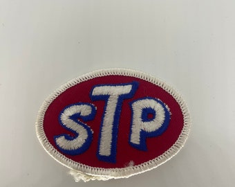 Vintage Patches Embroidered Iron on Sew on STP Patch Logo