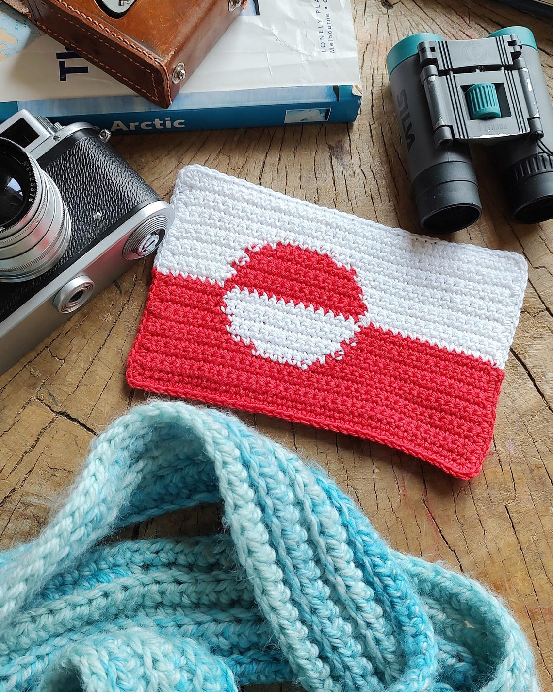 Greenland Flag Crochet Pattern: Mug Rug, Applique, Bunting (PDF Pattern ...