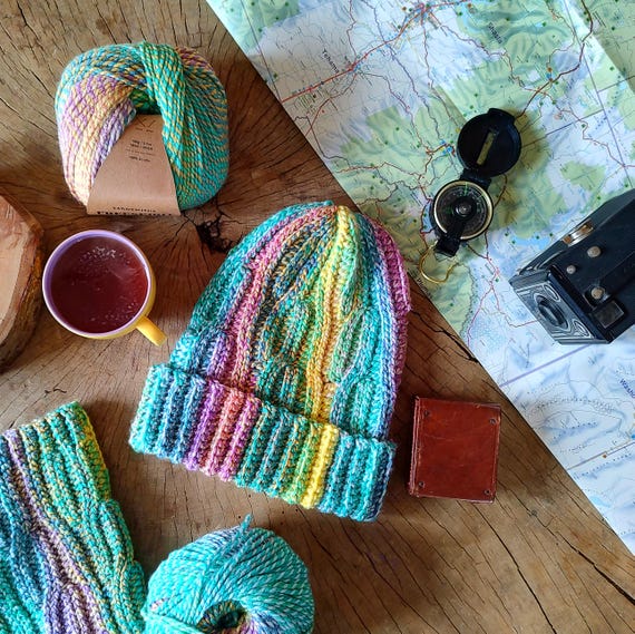Crochet Cable Hat Pattern: Cozy Winter Beanie (PDF Pattern  display picture 3