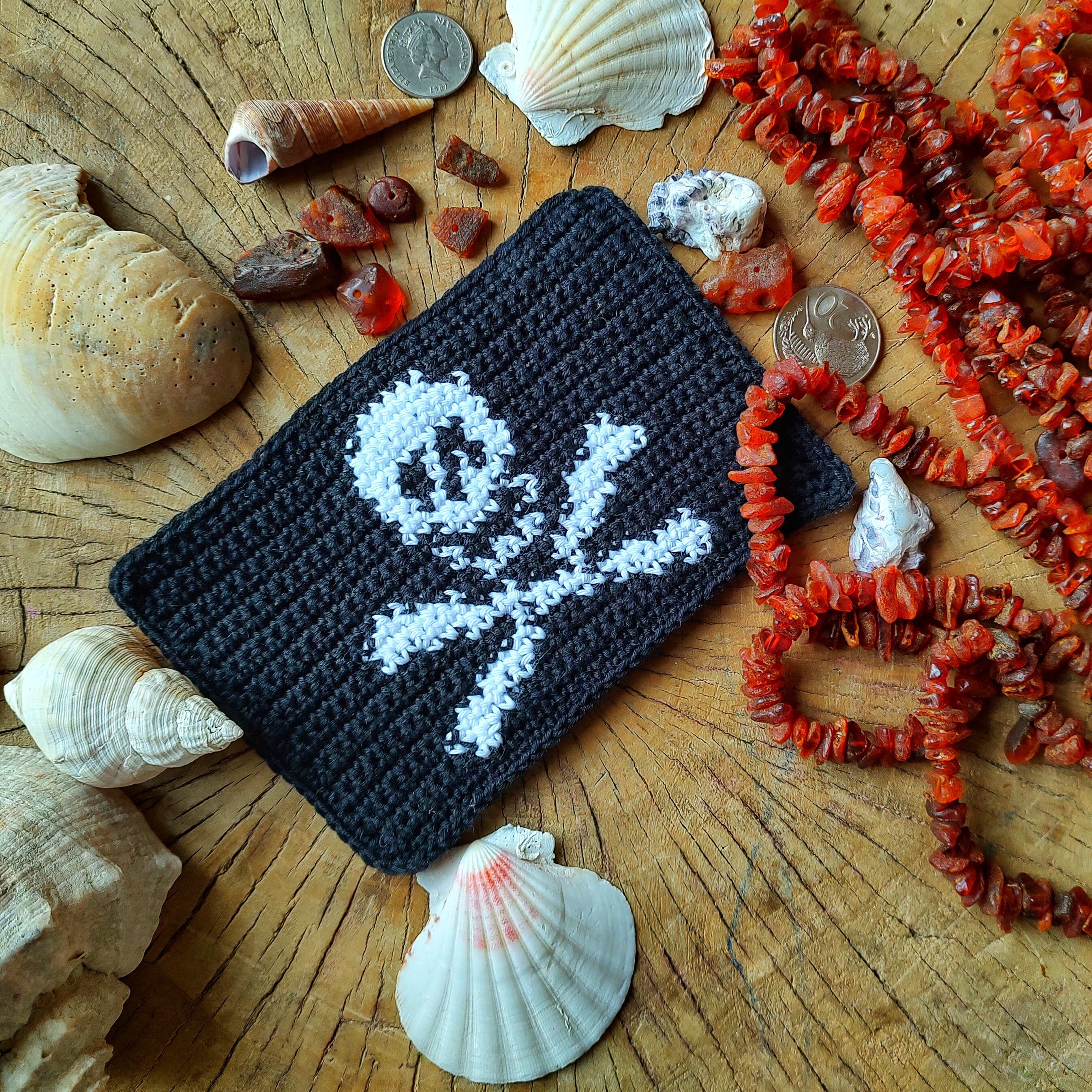 No.1148 ☆横振り刺繍パッチ☆ JOLLY ROGERS No.1148 ☆横振り刺繍パッチ☆ JOLLY ROGERS No.1148 ☆横振り