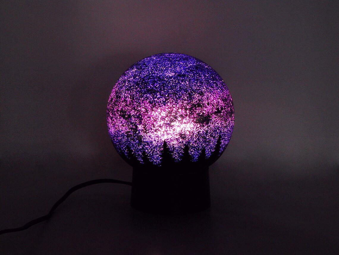 Galaxy lamp Milky Way Space lamp Galaxy decor Night blue Etsy