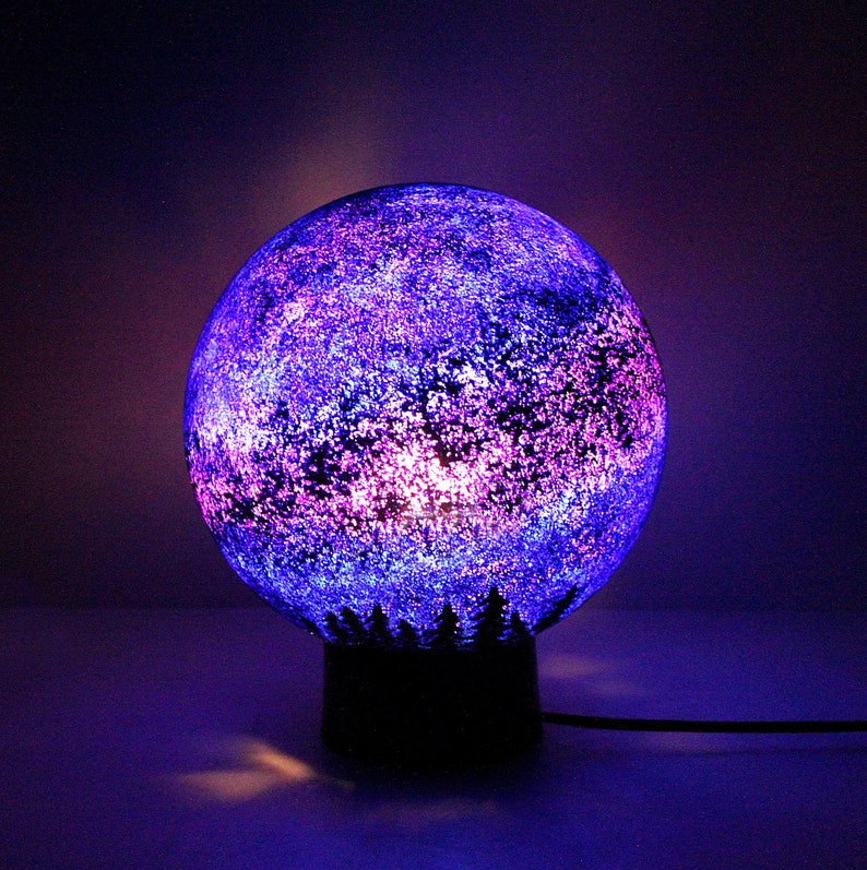 Night Light Milky Way 20 cm galaxy lamp space Etsy