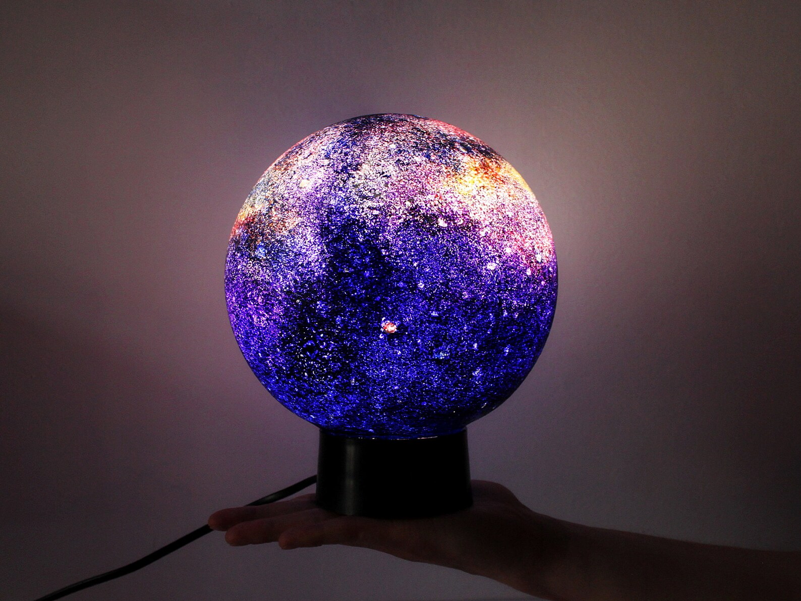 Galaxy lamp Space bedroom table lamp unique lamp FREE Etsy
