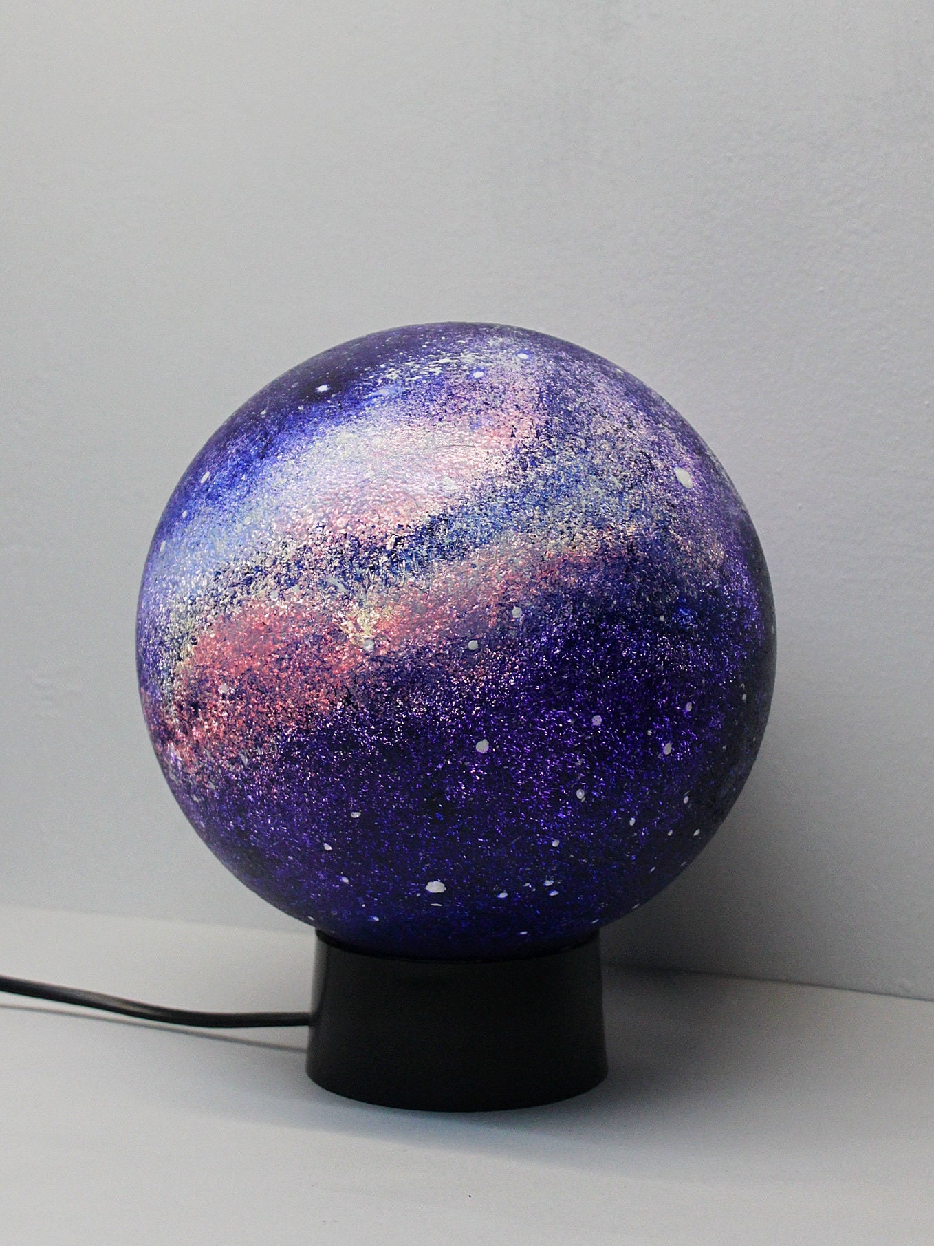 Galaxy lamp Space bedroom table lamp unique lamp FREE Etsy
