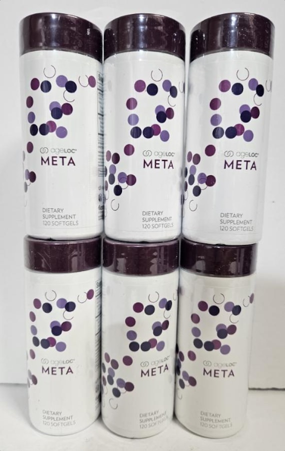 Nu Skin Nuskin Pharmanex Ageloc Meta Sealed Bundle 120 Softgels - Etsy