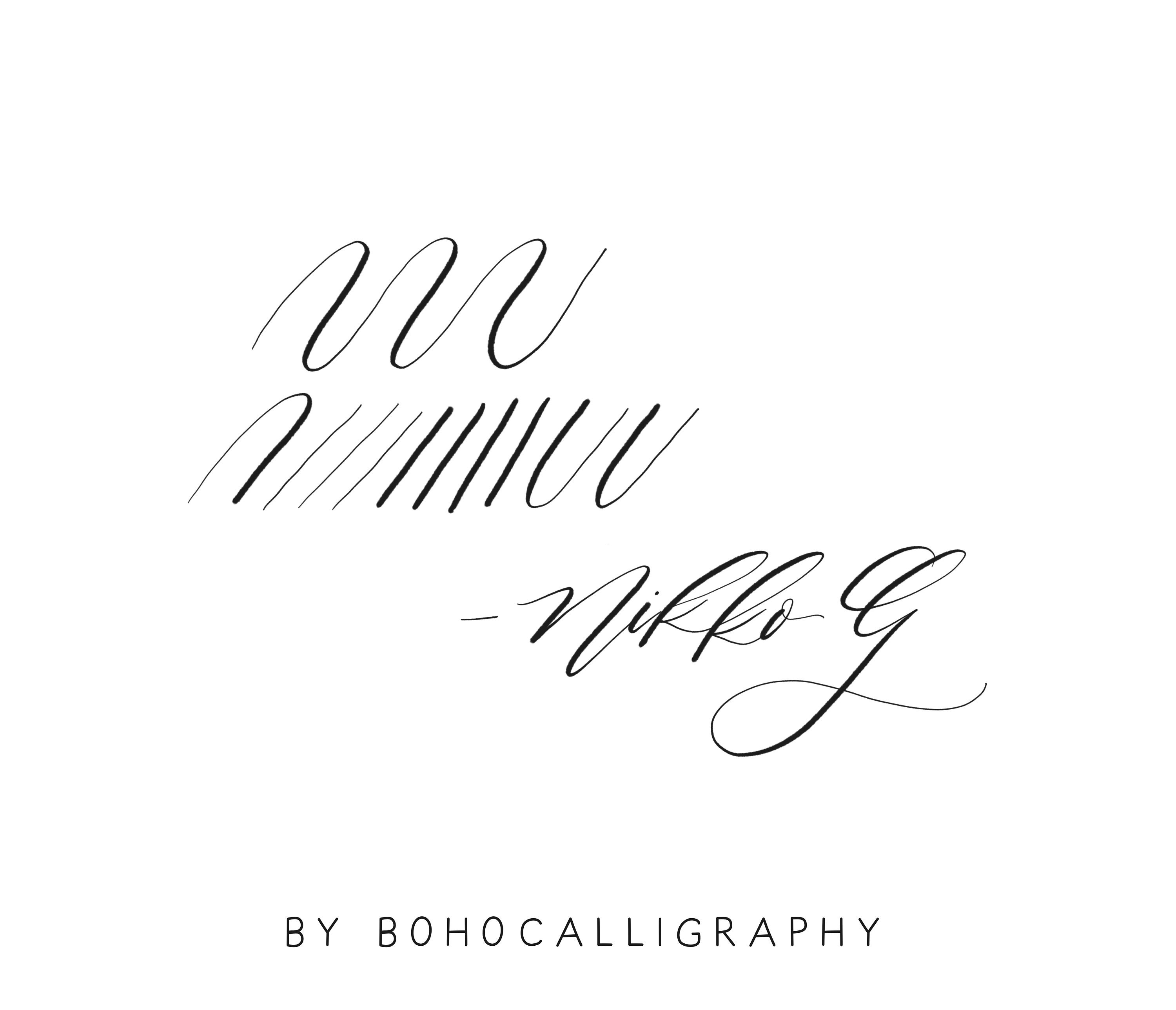 Dip Pen Procreate Kalligrafie Brush Moderne belettering penseel