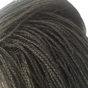 Plaited wigs