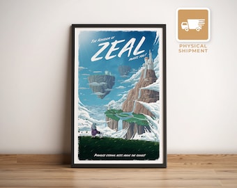 Zeal (Chrono Trigger) Travel Poster - Physical