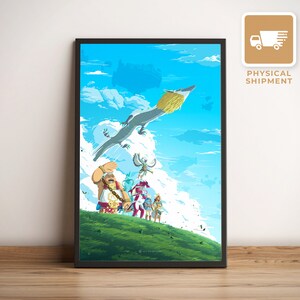 Hyrule Sages - Legend of Zelda Digital Illustration, Switch Gamer, Tears of the Kingdom, Nostalgic Artwork, Ghibli Style