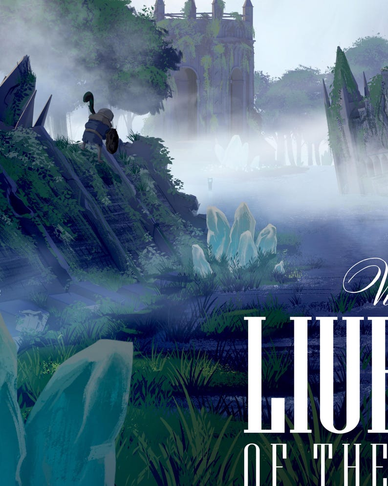 Liurnia Of The Lakes elden Ring Travel Poster Retro Gamer Wall Art liurnia-of-the-lakes-elden-ring-travel-poster-retro-gamer-wall-art