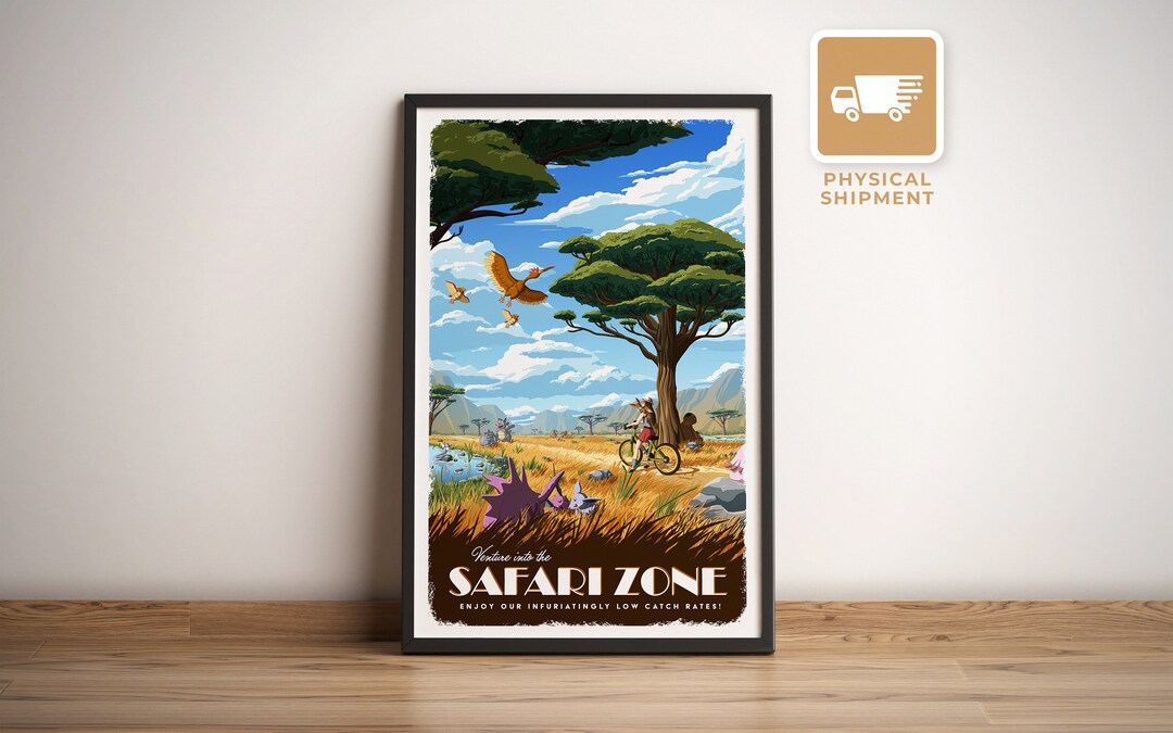safari zone pokemon cards TCG: ME04 Chaos Rising Elite Trainer Box – Collectibles Safari Zone (Pokemon) Travel Poster