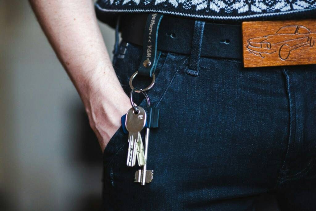 Trigger Snap Key Fob – Colladay Leather