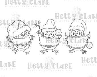 Christmas Jumpers - Digi Stamp