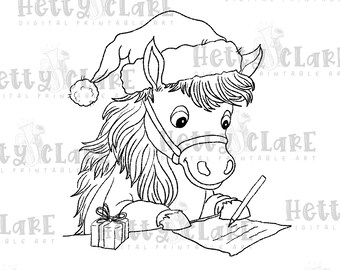 Christmas Horses - Digital Download