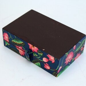 Custom Name Beautifully hand painted kamal talai on wooden box , custom box , Personalised gift ,custom name ,storage box,,handmade ,custom image 6