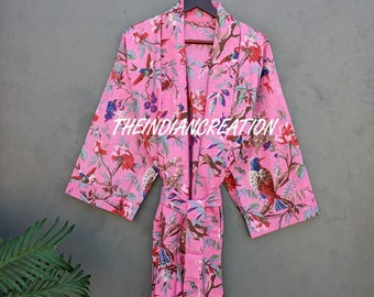 Cotton Men's & Women's Kimono, Comfortable Robe's, Boho Kimono, Cotton House Robe, Unisex Kimono Robe, Gift for her CMK # 10