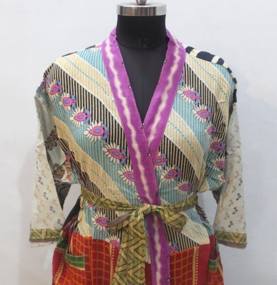 Women's robe Festival Clothing Pure cotton Kimono Hippy Kimono Cotton Kimono Top gift for her Kimono Kaftan 100% Cotton kimono Robes