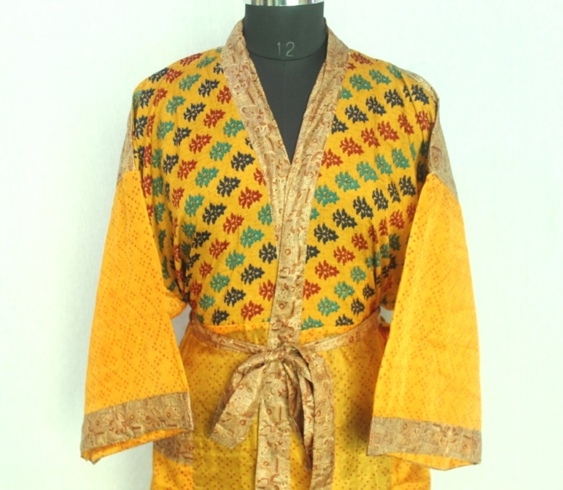 Multicoloured Funky Robe Night Wear Robes Swimming Robe Trendy Etsy