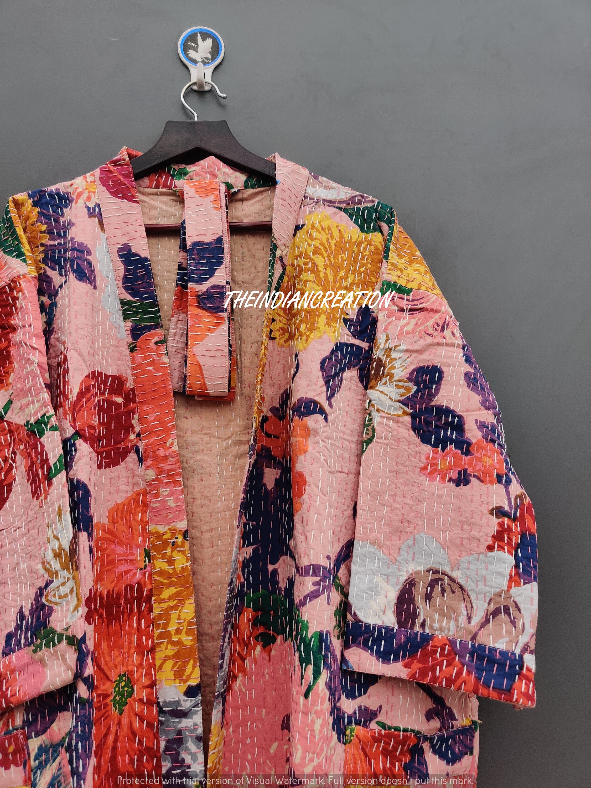 Buy New Cotton Kantha Jackets Christmas Jackets Japanese Style Online