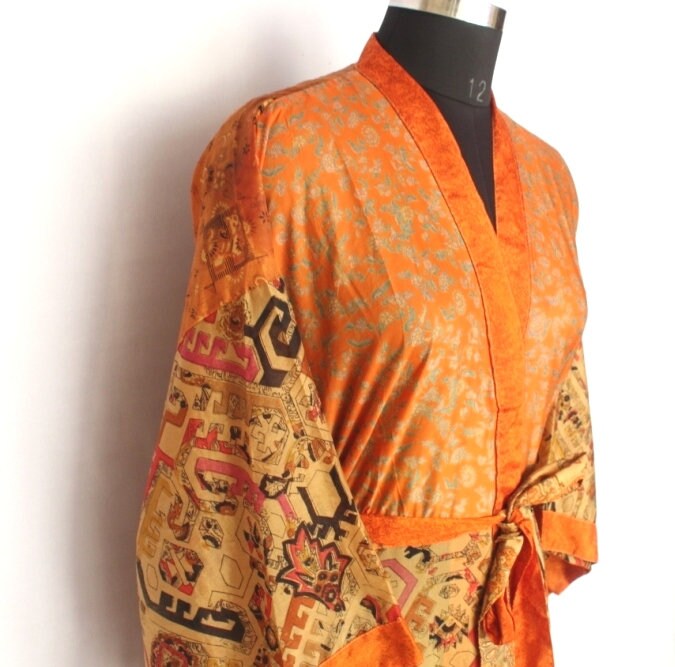 Highquality Lingeries Women Luxury Long Smooth Robe/ Robe Etsy