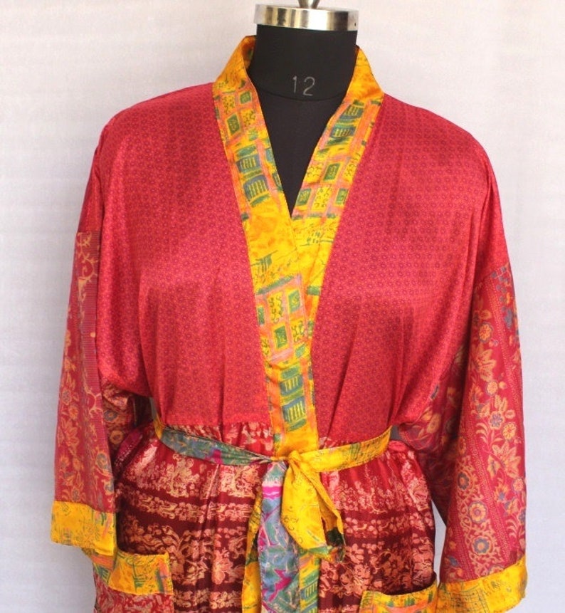 Multicoloured Funky Robe Night Wear Robes Swimming Robe Trendy Etsy