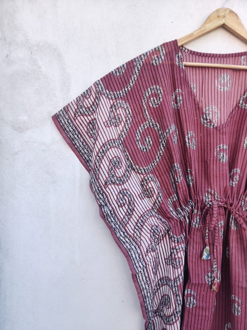 Indian Vintage Kaftan Floral Cotton Kaftan Plus Size Kaftan for Women Dresses Kaftan Long Dress stylish kaftan dress Evening dress#KAFTAN 53