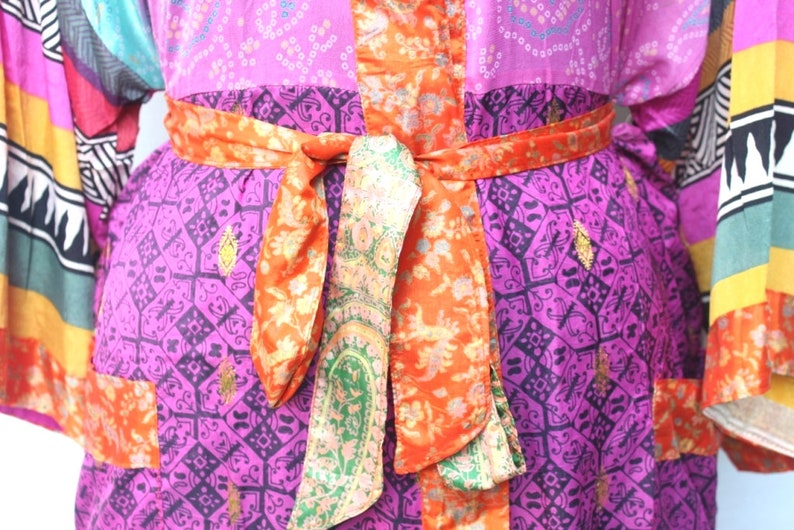 Women Luxury Long Smooth Silk Robe Robe with Elegant Bridal Wear Bridesmaid Wedding kimono High-quality Lingeries #MK 603