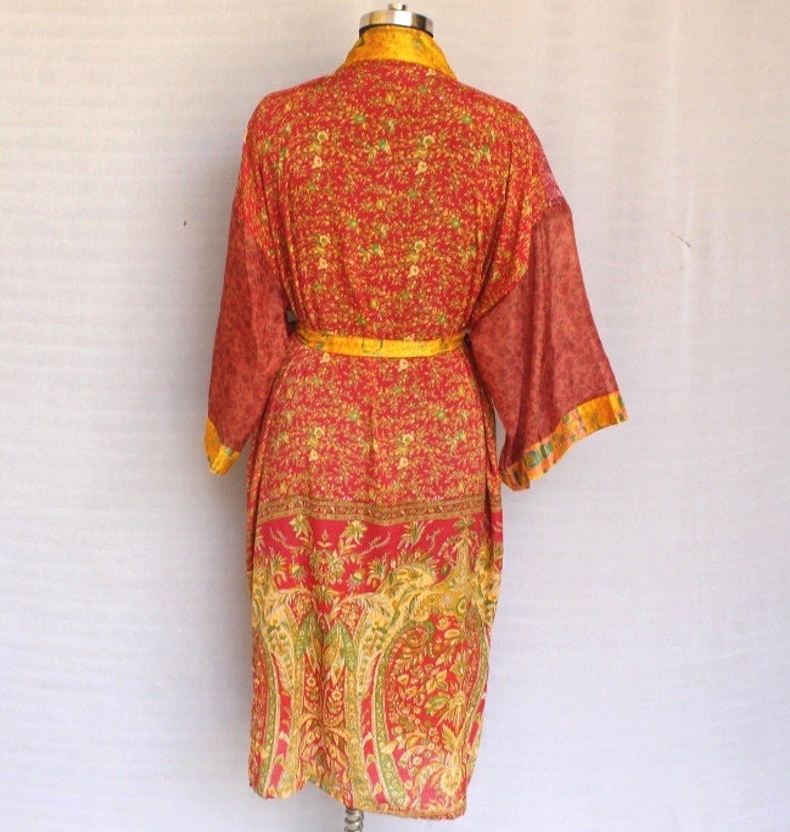 Multicoloured Funky Robe Night Wear Robes Swimming Robe Trendy Etsy