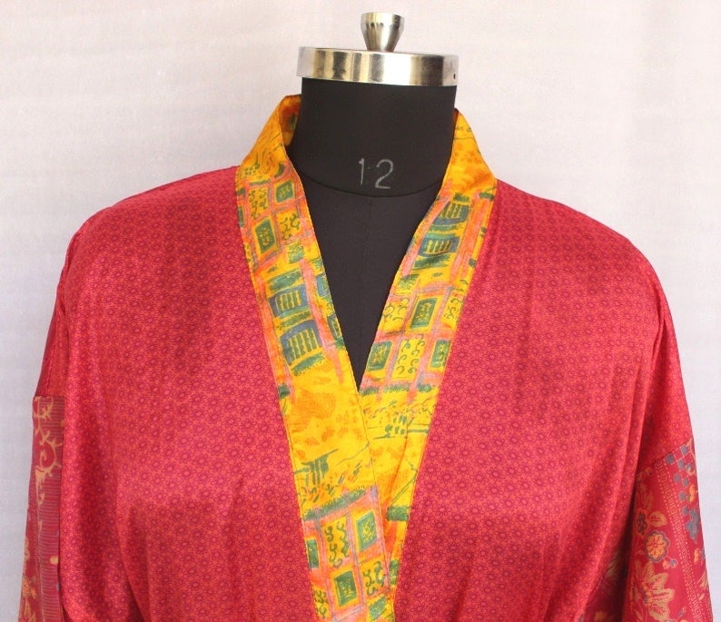 Multicoloured Funky Robe Night Wear Robes Swimming Robe Trendy Etsy