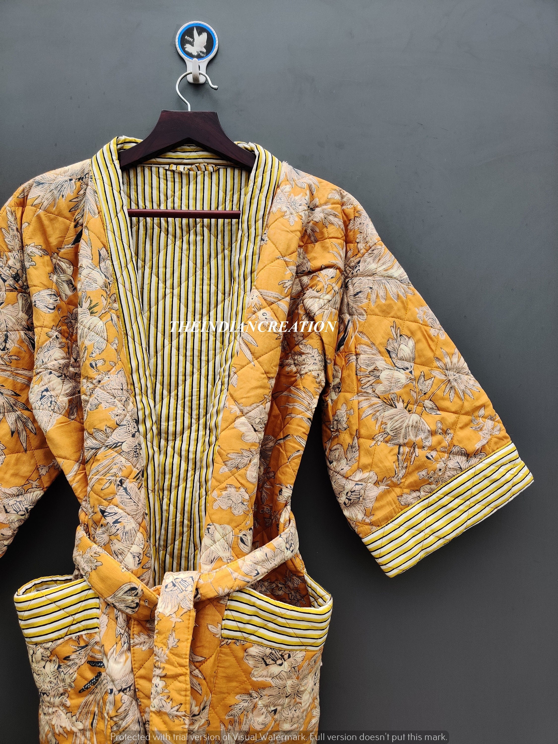 Quilted Kimono Coat – riverside tool & dye