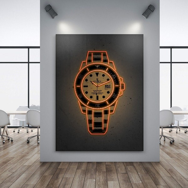 Rolex Wall Art Etsy