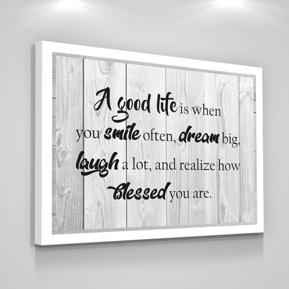 Wall Decor Living Room Quote Canvas Print Love Home Wall Decor Wood Modern Art Sign Bedroom Family Quotes Gift Blessed Decoration Vintage