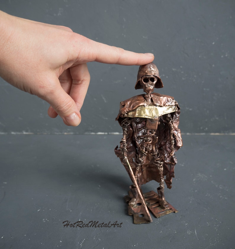 Darth Vader Star wars figures Collectible copper sculpture Etsy