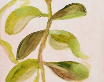 Art Print of plant - original art