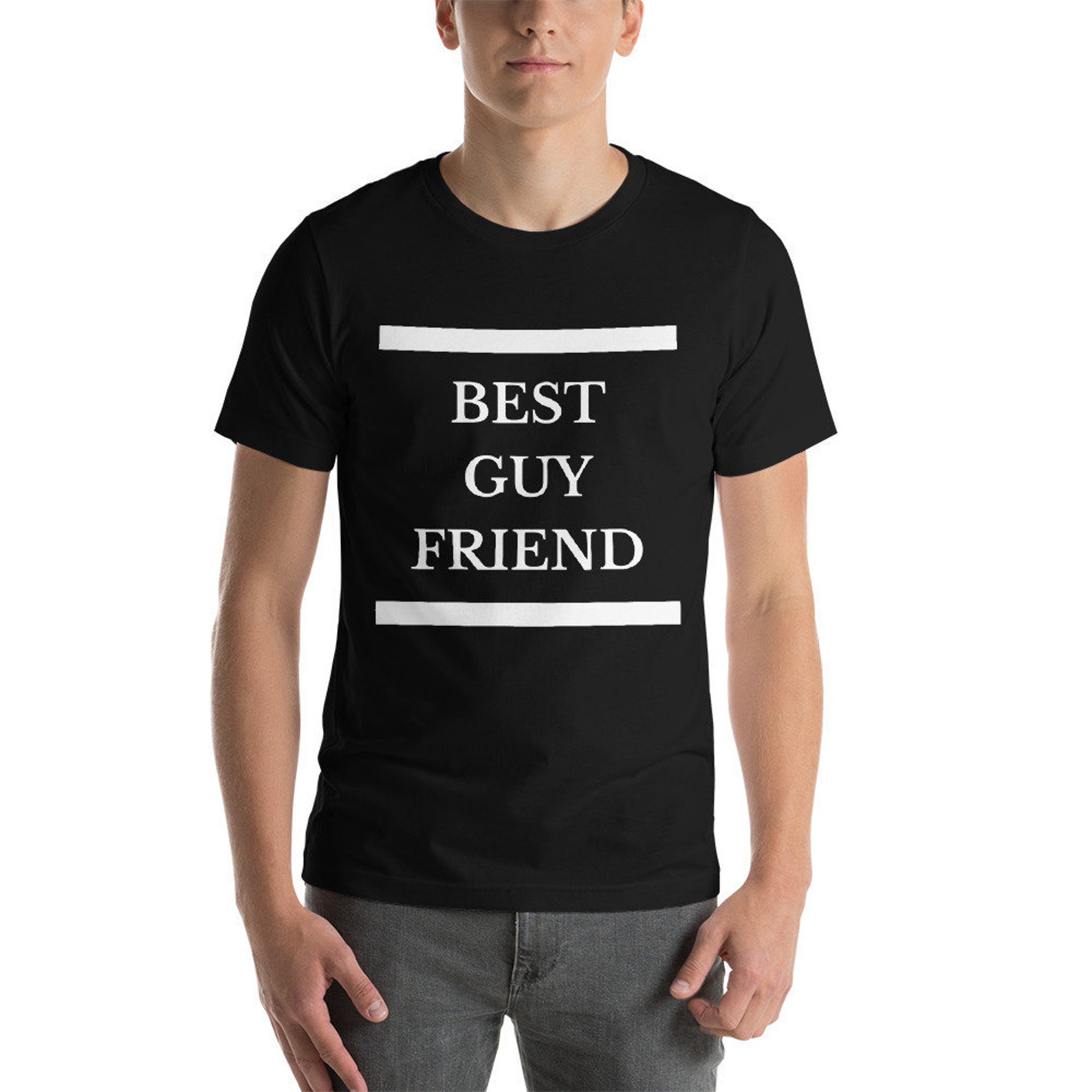 Best Guy Friend Tee Men's Friends T Shirt Mens Friends Etsy