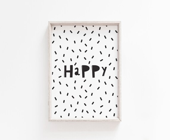 monochrome nursery prints