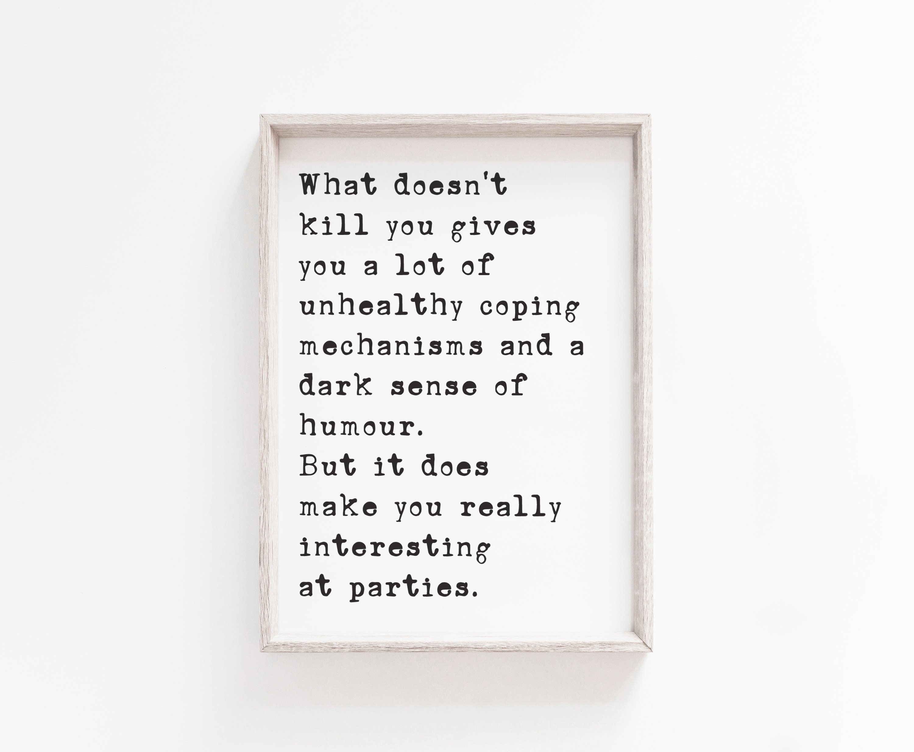 Buy What Doesn't Kill You Print Be Strong Quote Gallery Online in India - Etsy Buy What Doesn't Kill You Print Be Strong Quote Gallery Online in India - Etsy
