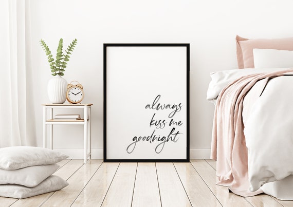 All You Need Is Sleep Print Bedroom Prints Bedroom Decor Bedroom Art Typography Quote Prints Wall Art