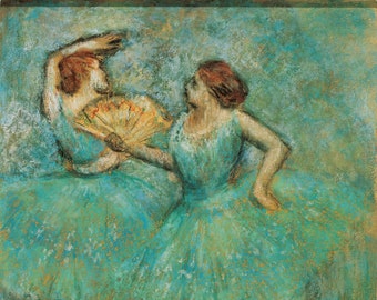 Two Dancers, c. 1905 by Edgar Degas - Canvas Reprint - Canvas Roll (Unframed)