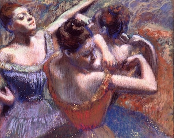 Dancers by Edgar Degas - Canvas Reprint - Canvas Roll (Unframed)