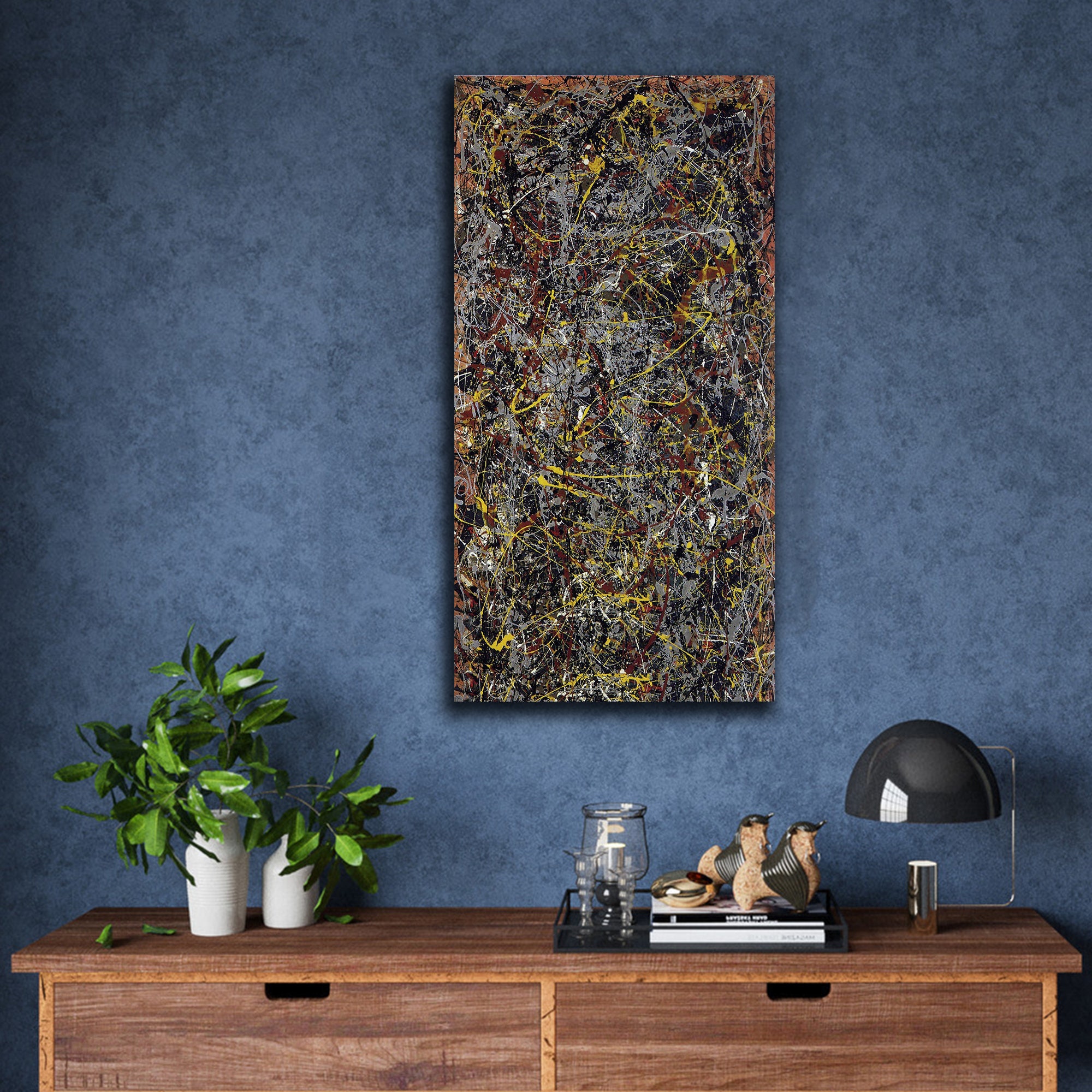 ナンバー5、1948年、ジャクソン・ポロックによる有名な